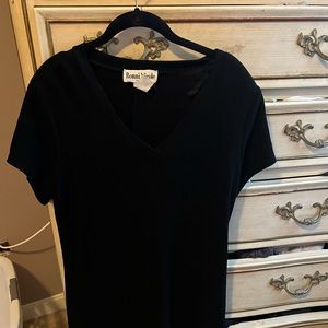 Black Ronni Nicole dress by Ouida. Size 12 black. Worn once or twice.